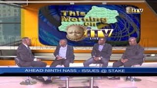TMI: AHEAD NINTH NASS - ISSUES AT STAKE