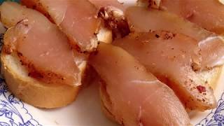 Бастурма из куриного филе