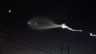 HUGE UFO OVER LOS ANGELES 12/22/2017 LIGHTS OVER L.A.