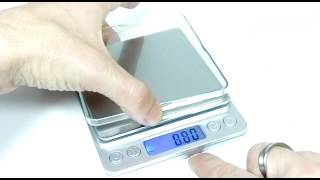 BILANCIA BILANCINO DI PRECISIONE DIGITALE LCD 500gr 0.1gr 2Kg GIOIELLI ORAFO FO7