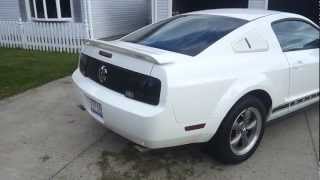 2006 Mustang V6 TRUE DUAL Straight Pipes (Pony Car Package)