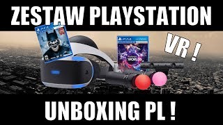 SONY PlayStation VR Unboxing + Akcesoria