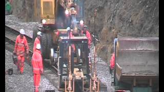 Bluebell extension railheads now in sight of each other! Watch as one more rail goes in.
