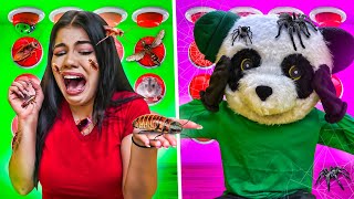 100 BOTONES MISTERIOSOS DE ANIMALES SOLO 1 PARA ESCAPAR #2 !! LA PEOR IDEA !!