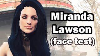 Fallout 4 - Miranda Lawson (face test)