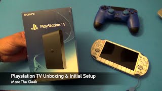 Playstation TV Unboxing & Initial Setup