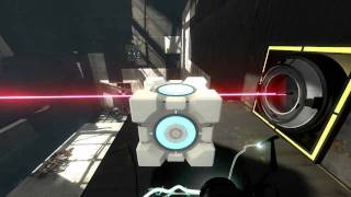 Portal 2 walkthrough HD (Chapter 3 - Level 2) Прохождение