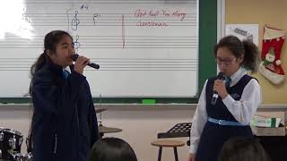 1718 Inter-hous Pop Singing Competition Final 3D Honeymei Cordero and 5D Loris Gosamkee
