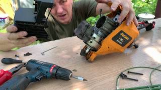 Разборка и сборка бензокосы Partner T281+