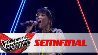 Shakira "What About Us" | Semifinal | The Voice Kids Indonesia Season 2 GTV