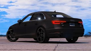 ► GTA 6 Graphics - 2017 Audi A4 Quattro ABT ✪ Ultra Realistic Graphic  ? GTA V MOD PC - 60 FPS