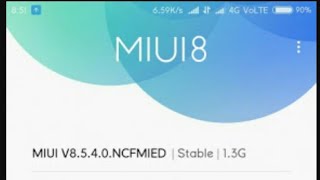 MIUI 8 V8.5.4.0 MALMIED Global Stable ROM for Redmi 3S/Prime/3X Rolling Out