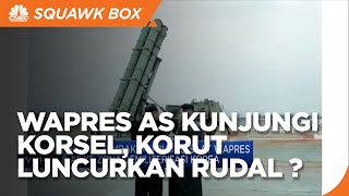 Korut Luncurkan Rudal Saat Kamala Harris Kunjungi Korsel