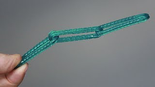 СУПЕР ПРОЧНАЯ ЦЕПЬ ИЗ ПЛАСТИКОВЫХ БУТЫЛОК/EXTREMELY FIRM PLASTIC BOTTLE CHAIN