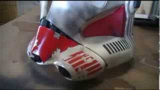 StarWars: Making a Clone Trooper Helmet - SHOCK TROOPER