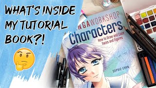 Manga Workshop Characters Book - What's inside?