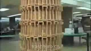 Jenga  World Record Fail
