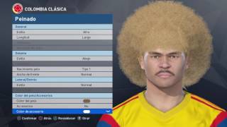 Carlos VALDERRAMA pes 2017 Classic Colombia