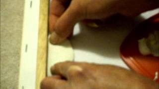Repair Canvas Painting (torn, bulging or both)