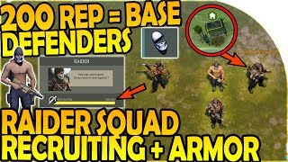200 REP = BASE DEFENDERS - RAIDER SQUAD RECRUITING + ARMOR - Last Day On Earth Survival 1.7.1 Update