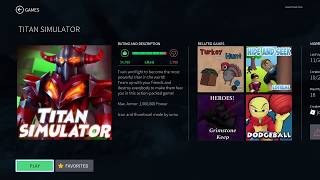 Roblox Titan Simulator 0-150,000 Power in 7mins