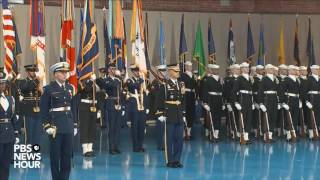 Watch full military farewell to President Obama