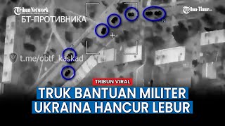 Artileri Batalyon DPR Kaskad Gempur Konvoi Bantuan Militer Pasukan Ukraina