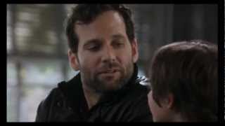 Once Upon a Time scene with Henry Mills (Jared S. Gilmore) and Pinocchio (Eion Bailey)