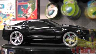 Обзор машинки Chevrolet Camaro Black 1:24 со светом фар