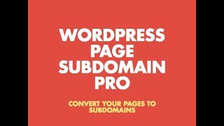 Setup WordPress Page Subdomain on Single Installation + Wildcard Setup