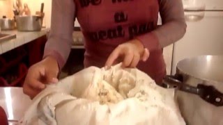Preparación de leche y tortilla de soya