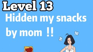Hidden My Snacks By Mom Day 13 Level Android iOS Walkthrough Solution