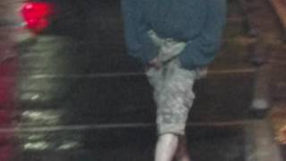 He shit his pants!!