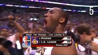 THE TOP 10 CLUTCHEST SHOTS OF ALL TIME