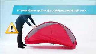 Pop-up polšotor za na plažo (SLO)