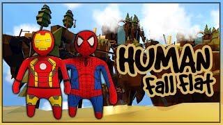 LOS VENGADORES *HAN VUELTO* (HUMAN FALL FLAT)