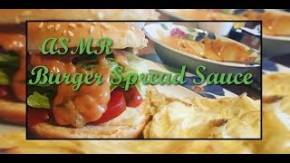 [ASMR] Cali Burger Joint Cooking [No Speaking] Hamburger Spread Sauce