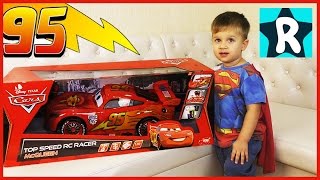 Распаковка Машины OPENING Disney Pixar Cars Toys Lightning McQueen