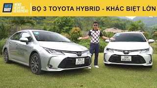Bộ 3 xe hybrid của Toyota - Yên tĩnh, mượt mà, êm ái khác biệt lớn so với xe xăng