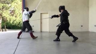 Spanish Destreza Rapier Practice