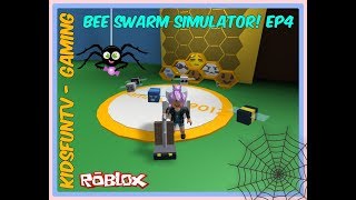 Roblox Bee Swarm Simulator New Bee's! | Spider Slayer | Cobweb Sweeper | Leisure Loot | Ep4