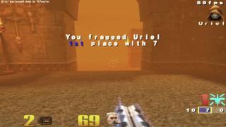 Quake 3 Uriel Nightmare Perfect with Shotgun only 10/0 Q3TOURNEY5 Fatal Instinct