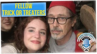 Steve Buscemi Dressed Up As The Meme of Himself for Halloween (ft. David So)