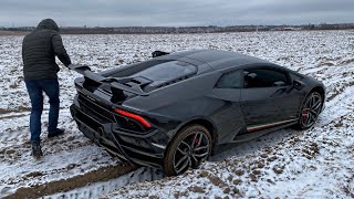 LAMBORGHINI ЗА 20 МЛН ₽ НА БЕЗДОРОЖЬЕ!   Деньги есть - ума не надо.