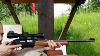 CZ 512 shooting 100 m range