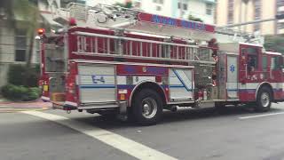 Feuerwehr Einsatz in Miami Beach