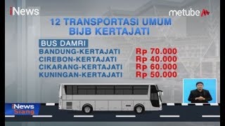 Jangan Khawatir, PT Angkasa Pura Siapkan Transportasi Umum ke Bandara Kertajati - iNews Siang 06/07