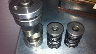 Como poner las valvulas del motor 110cc (sin prensa valvula)