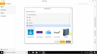 eM Client Gmail account setup