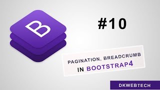 Pagination I Breadcrumb in Bootstrap 4 in Hindi #10